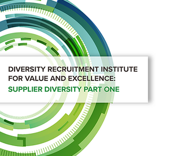Drive: Supplier Diversity Part One