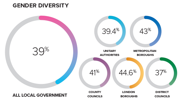 gender diversity statistic breakdown